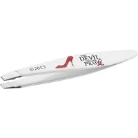 Tweezerman The Devil Wears Prada 2 Mini Slant Tweezer Handgefeilte Spitzen, Reisegröße