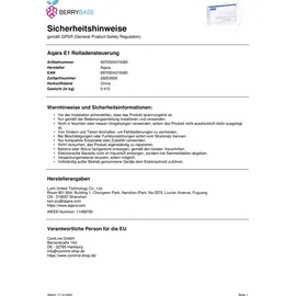 Aqara E1 Rollladensteuerung