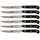 Berkel Adhoc Glossy Black Steak Set 6-tlg. gezackt,