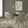 ECD Germany Esszimmerstuhl Kunstleder Olive 2er Set