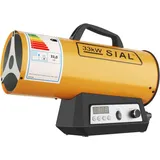 Sial - Gasheizgebläse Heizkanone Gasheizer Heißluftgebläse Bauheizer Heißluftgenerator Gas Heizgerät Heizstrahler Elektronischer