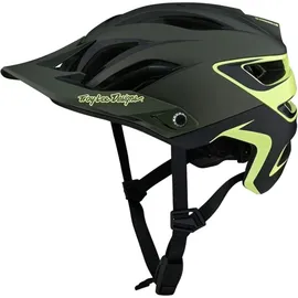 Troy Lee Designs A3 MIPS Helm, Uno Glass green, XS/S - Grün