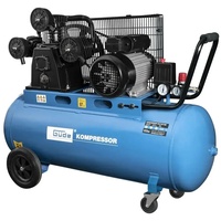 Güde 3-Zylinder Druckluft Kompressor, Druckluftkompressor, Luftkompressor, 551-10-100, 100 l Kessel, 10 Bar, 230 V, 2,2 kW