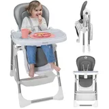 LIONELO Kinderhochstuhl Klappbar Kinderhochstuhl Hochstuhl p...