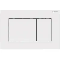 Geberit Sigma30 Betätigungsplatte für 2-Mengen-Spülung weiß/weiß matt 115.883.11.1