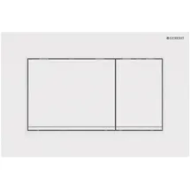 Geberit Sigma30 Betätigungsplatte für 2-Mengen-Spülung weiß/weiß matt 115.883.11.1