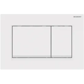 Geberit Sigma30 Betätigungsplatte für 2-Mengen-Spülung weiß/weiß matt 115.883.11.1