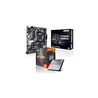 Memory PC Aufrüst-Kit Bundle Ryzen 5 5600X 6X 3.7 GHz Prozessor, A520M-A II Mainboard (Komplett fertig zusammengebaut inkl. Bios Update und Funktionskontrolle)