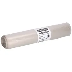 Müllsack Recycling 120l transparent 25 Stück Typ 60