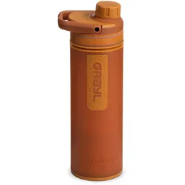 Grayl Ultrapress Wasserfilter Trinkflasche 473ml mojave redrock