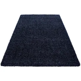 Ayyildiz Teppiche Life Shaggy 1500 Hochflorteppich 80 x 150 cm navy