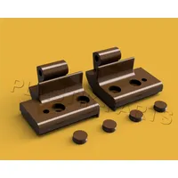 Plastik Parts Dachfenster Braas Atelier Konsole Typ BA AF Dachfenster Fenster Konsolen BRAUN braun