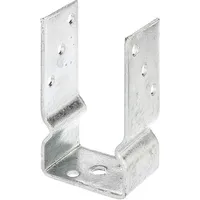 GAH Alberts Zaunpfosten U-Form 81 mm Stahl feuerverzinkt
