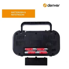 Denver TR-51W schwarz