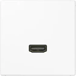 Jung Multimedia-Anschluss aws HDMI m.Tragring MA LS 1112 WW