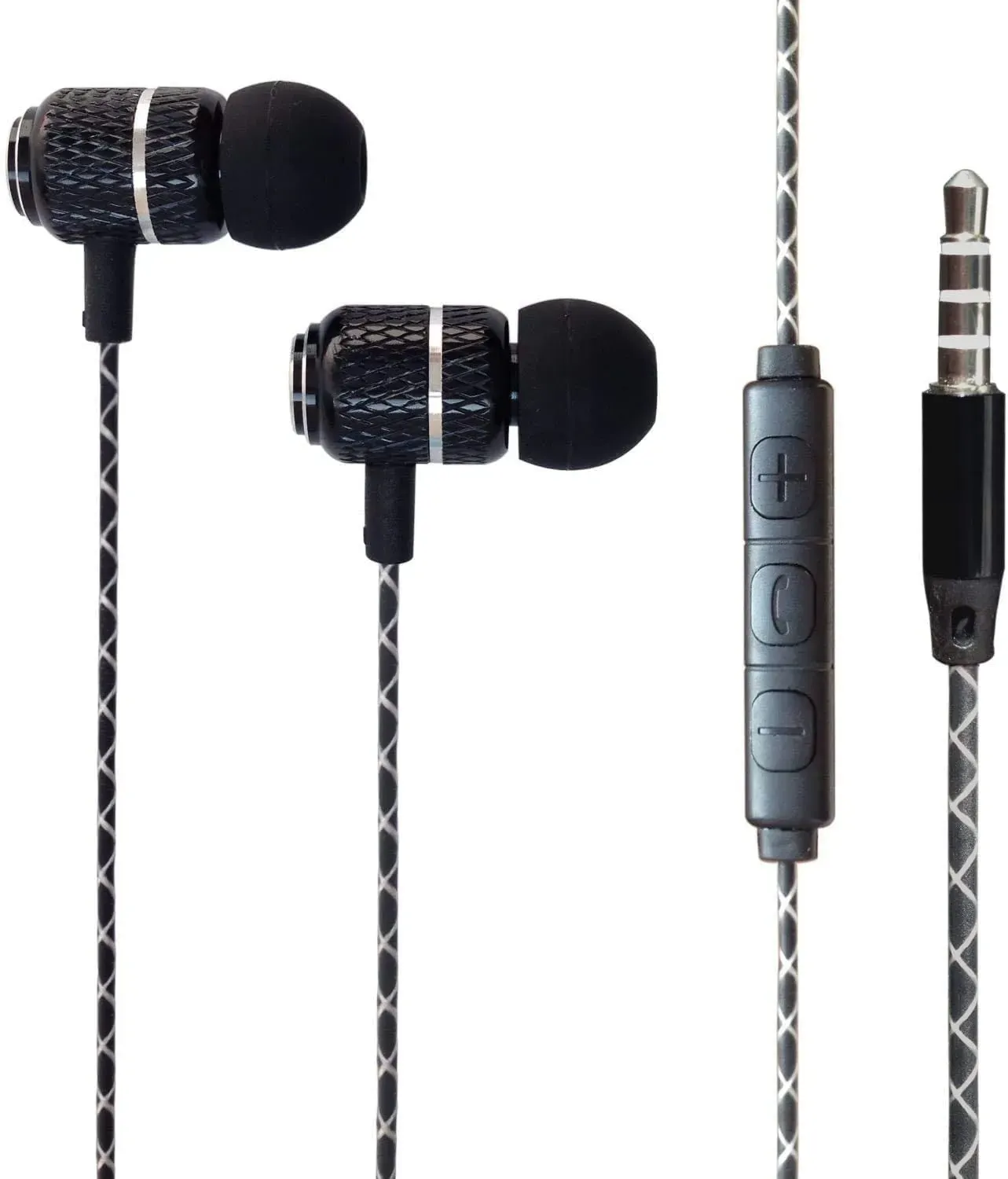 KP TECHNOLOGY Kopfhörer für Sony Xperia 5 V / 1 V / 10 V / Xperia 1 IV / 5 IV / 10 IV – In-Ear-Kopfhörer mit 3,5-mm-Klinkenstecker [Fernbedienung & Mikrofon] Geräuschisolierend High Definition