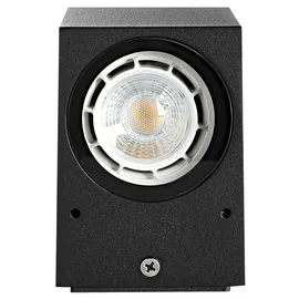 Heitronic Außenwandleuchte Aluminium 8,0 cm 1-flammig GU10 anthrazit