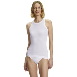 Falke Damen Baselayer-Shirt Ultralight Cool W S/L SH Funktionsmaterial schnelltrocknend 1 Stück, Weiß (White 2860), XL