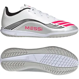 adidas F50 Messi Club IN Kinder Hallenschuhe, weiß, Größe 29