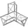Decotruss SAL-31 Ecke 3-Weg Silber