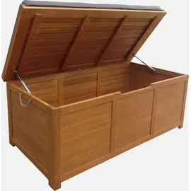 sweeek Gartentruhe 200 l 125 x 60 x 96 cm Braun