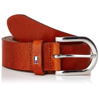 Tommy Hilfiger Damen Gürtel New Danny Belt Ledergürtel, Braun