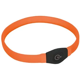 Karlie Visio Light Leuchthalsband Orange L: 65 cm B: 2,5 cm