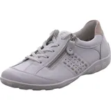 REMONTE Schnürschuhe - Perlweiß Glattleder Größe: 42 Normal - Weiß - 42