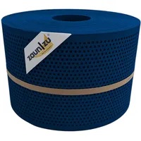 zaunzu® Sichtschutzstreifen 50 x 19 cm Enzianblau Metall