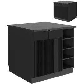 Vicco Kochinsel Fame-Line 90 x 0 x 0 cm Schwarz