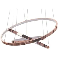 Beliani LED Roségold Metall dia. 30 - 50 cm
