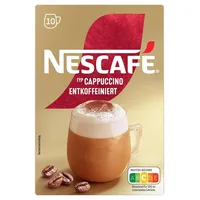 NESCAFÉ GOLD Typ Cappuccino Entkoffeiniert Getränkepulver-Sticks 10 X 12,5G