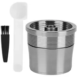 Wiederverwendbare Kapseln Edelstahl-Kaffeefilter, Edelstahl-Wiederverwendbarer Kaffeefilter Kapsel-Set Kaffeemaschinenteile Passend für Kaffeemaschine