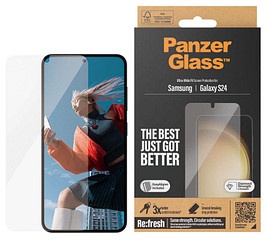 PanzerGlassTM Ultra Wide Fit Display-Schutzglas für Samsung Galaxy S24