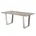Gartentisch 220 x x HPL Beton-Design/silber
