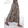 s.Oliver Maxirock Damen Schwarz/Sand Bedruckt 36