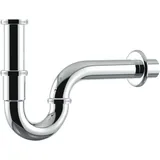 VARIOSAN Röhrensiphon 1 1/4" x 32 mm Edelstahl verchromt