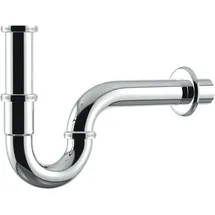VARIOSAN Röhrensiphon 1 1/4" x 32 mm Edelstahl verchromt