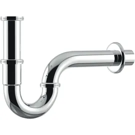 VARIOSAN Röhrensiphon 1 1/4" x 32 mm Edelstahl verchromt
