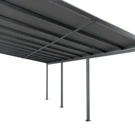 Juskys Terrassendach Borneo 600 x 300 cm anthrazit