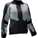 leatt adventure Adventure FlowTour 5.5 Textiljacke Schwarz/Hellgrau/Türkis 3XL