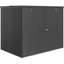 Biohort Geräteschrank 2,28 x 1,55 m Dunkelgrau