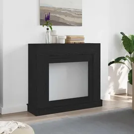 vidaXL Kaminumrandung 100 x 30 x 87,5 cm Schwarz