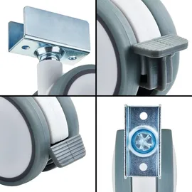 SOTech Möbelrolle Hamm Ø 63 mm 74,5 mm
