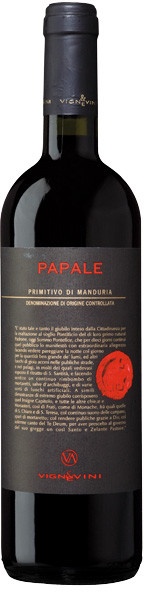 Varvaglione Vigne & Vini Papale Primitivo Rotwein trocken 0,75 l