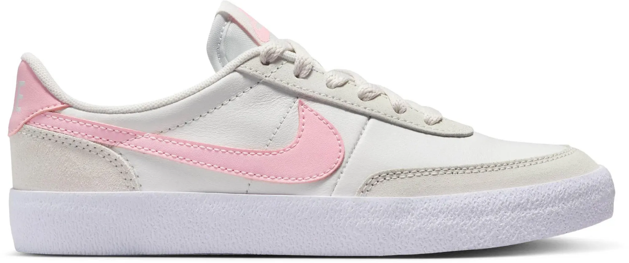 Nike KILLSHOT 2 GS Sneaker Kinder in summit white-med soft pink-platinum tint, Größe 40 - weiß