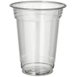 Papstar Plastikbecher 0,3 l Glasklar 50 St.