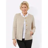 Classic Dog WITT WEIDEN Bouclé-Blazer in ecru-grau-gemustert | Gr.: 54