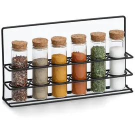 Zeller Gewürzregal 7-teilig 50 x 28,5 x 15 cm Transparent
