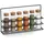 Zeller Gewürzregal 7-teilig 50 x 28,5 x 15 cm Transparent